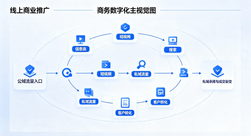 清流县线上商业推广怎么做？全域流量闭环搭建与低成本转化实战指南