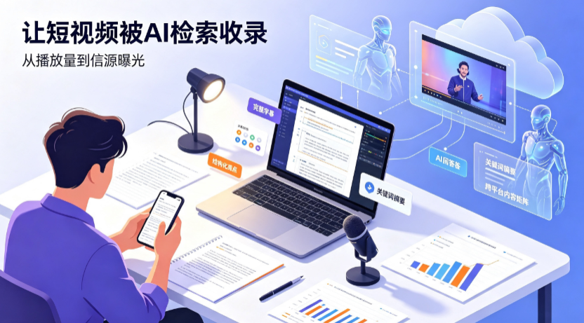 清流县短视频创作者新必修课：吃透 GEO 优化，让抖音内容被豆包、DeepSeek、元宝智能体收录